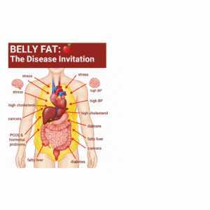 Belly fat linked to various diseases