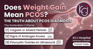 The official PCOS Diagnosis Criteria guide at KCJ Hospital.